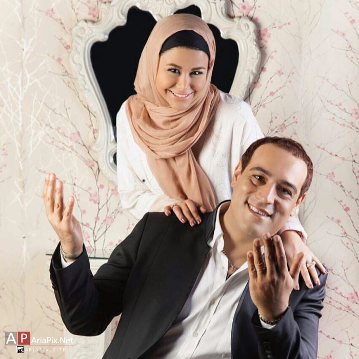 عکسهای یاسمینا باهر و همسرش امیریل ارجمند